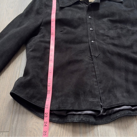 Vintage Rem Garson Suede Jacket /Top Black Women’s Size Medium - Picture 9 of 12